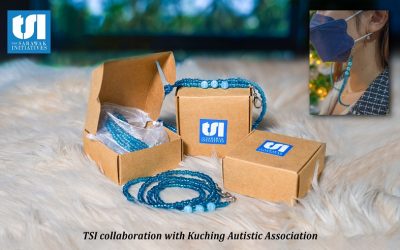 Not just a fashion accessory: Kuching Autistic Association creates special lanyards for face masks