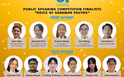 Finalists of ‘Voice of Sarawak Youths’ public speaking competition unveiled